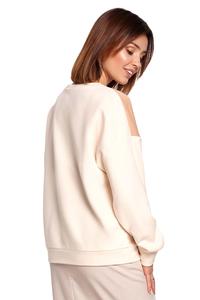 Bawełniana Bluza w Panele Kolorystyczne - Model 4