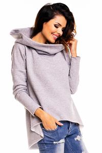 Melanż Bluza z Kapturem Hoodie